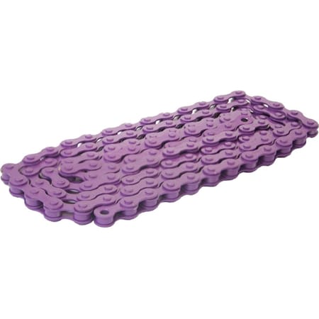 Duo Bicycle Parts Bicycle Chain Purple 0.5 x 0.12 in. BC1218CP